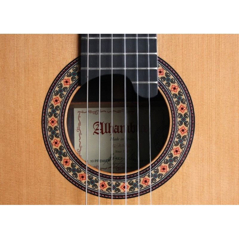 Классическая гитара Alhambra 10 Premier в кейсе 4/4 фото 6