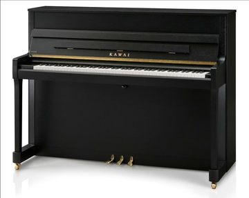 Акустическое пианино KAWAI E200 ATX3L SB черное фото 1