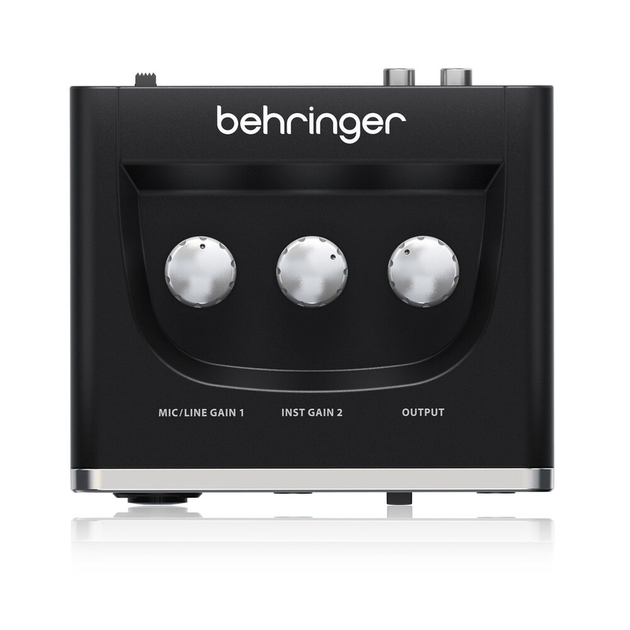 Behringer UM2 аудіоінтерфейс фото 5