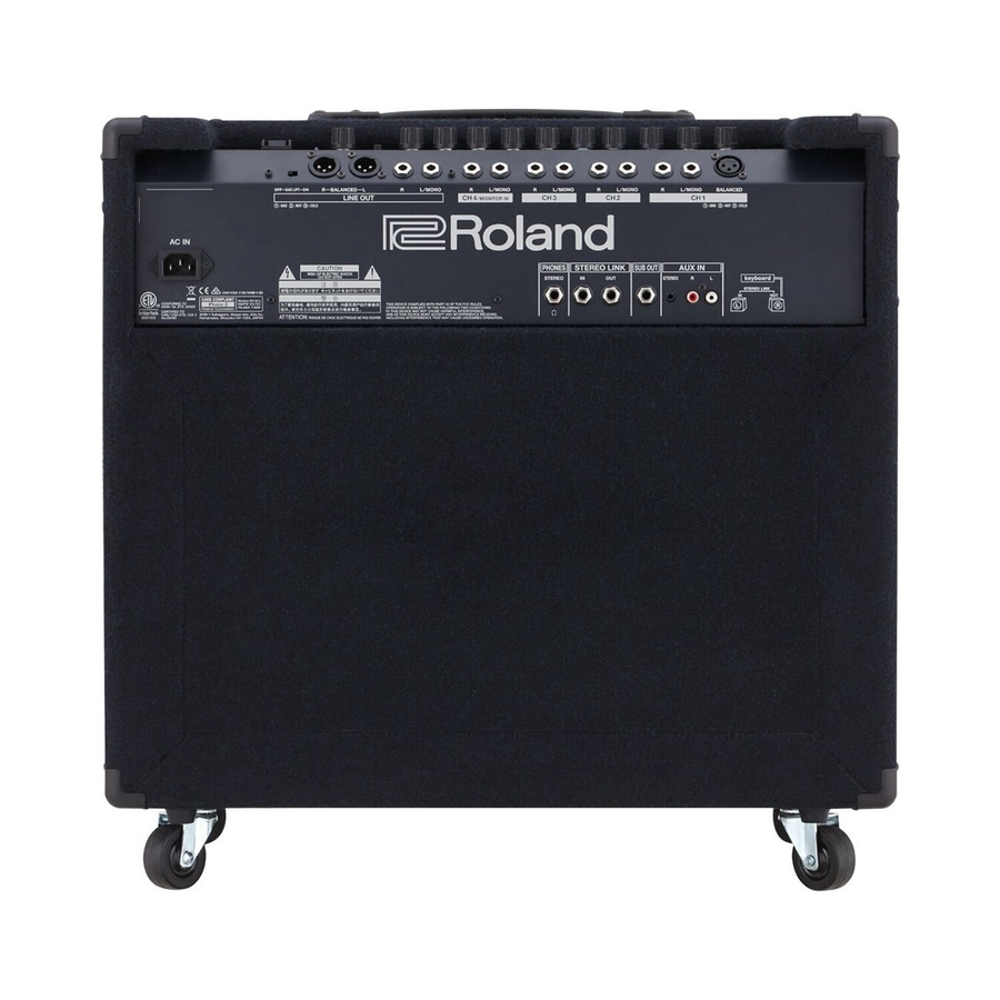 Клавішний комбопідсилювач Roland KC600 фото 3