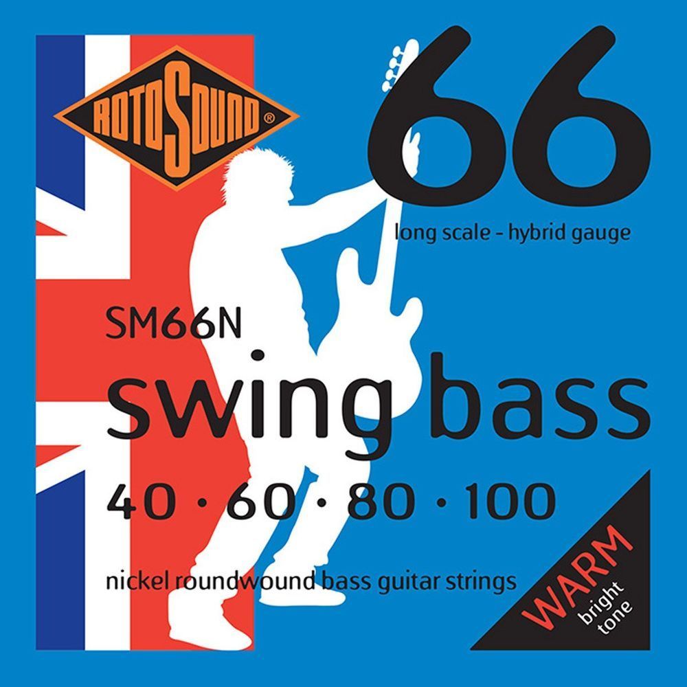 Струны для бас-гитары Rotosound SM66N RS-0511 фото
