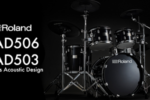 Компания Roland представляет серию V-Drums - Acoustic Design