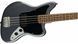 SQUIER by FENDER AFFINITY SERIES JAGUAR BASS LR CHARCOAL FROST METALLIC Бас-гітара SQ-0053 фото 3