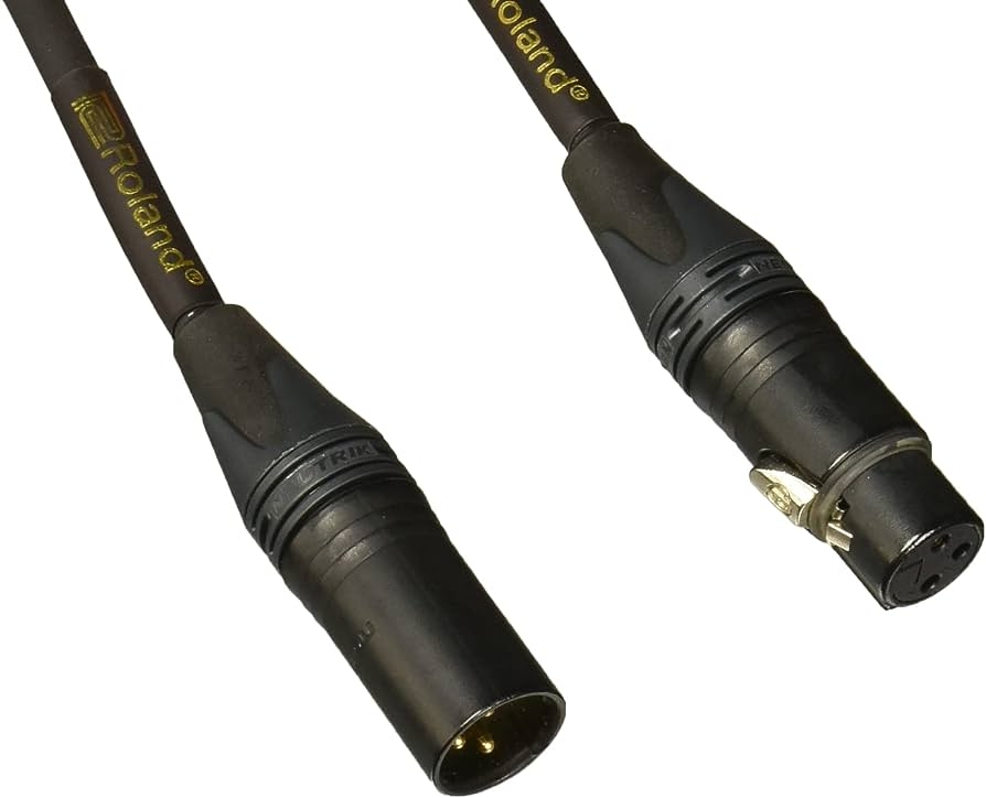 Симметричный микрофонный кабель Roland RMC-G3 (1 метр) фото 2