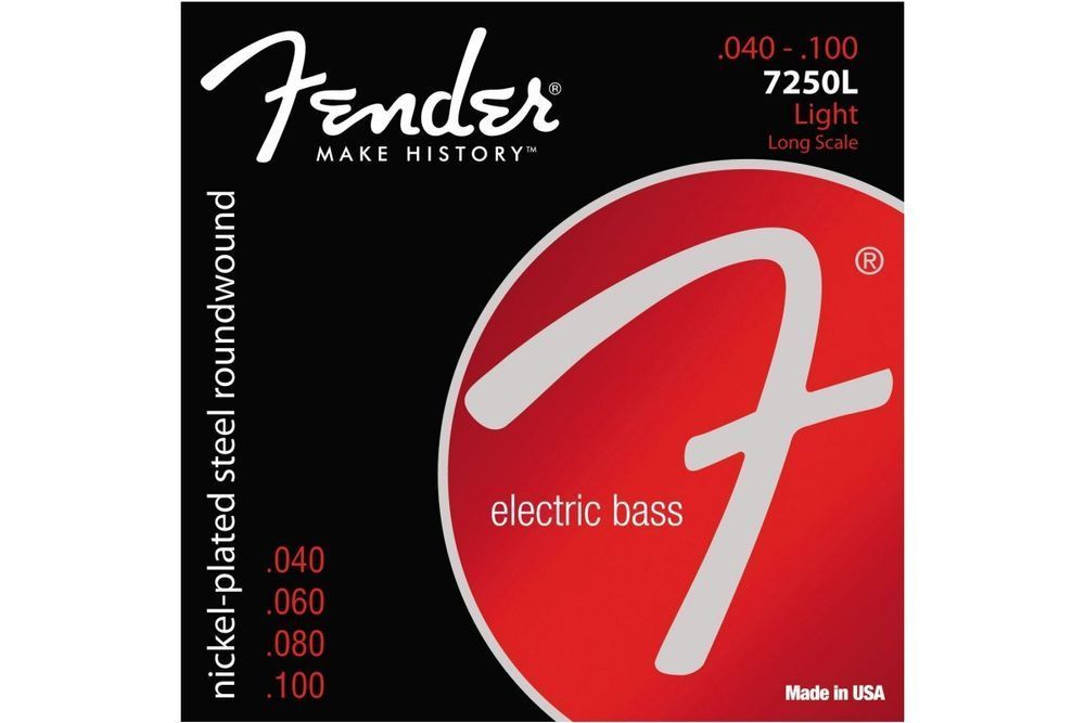 Струни для бас-гітар Fender 7250L FE-0033 фото