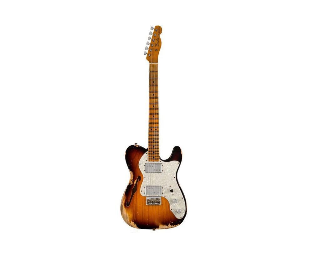 FENDER CUSTOM SHOP 1972 TELE THINLINE CUSTOM JOURNEYMAN RELIC LTD (custom built) Электрогитара FE-0296 фото