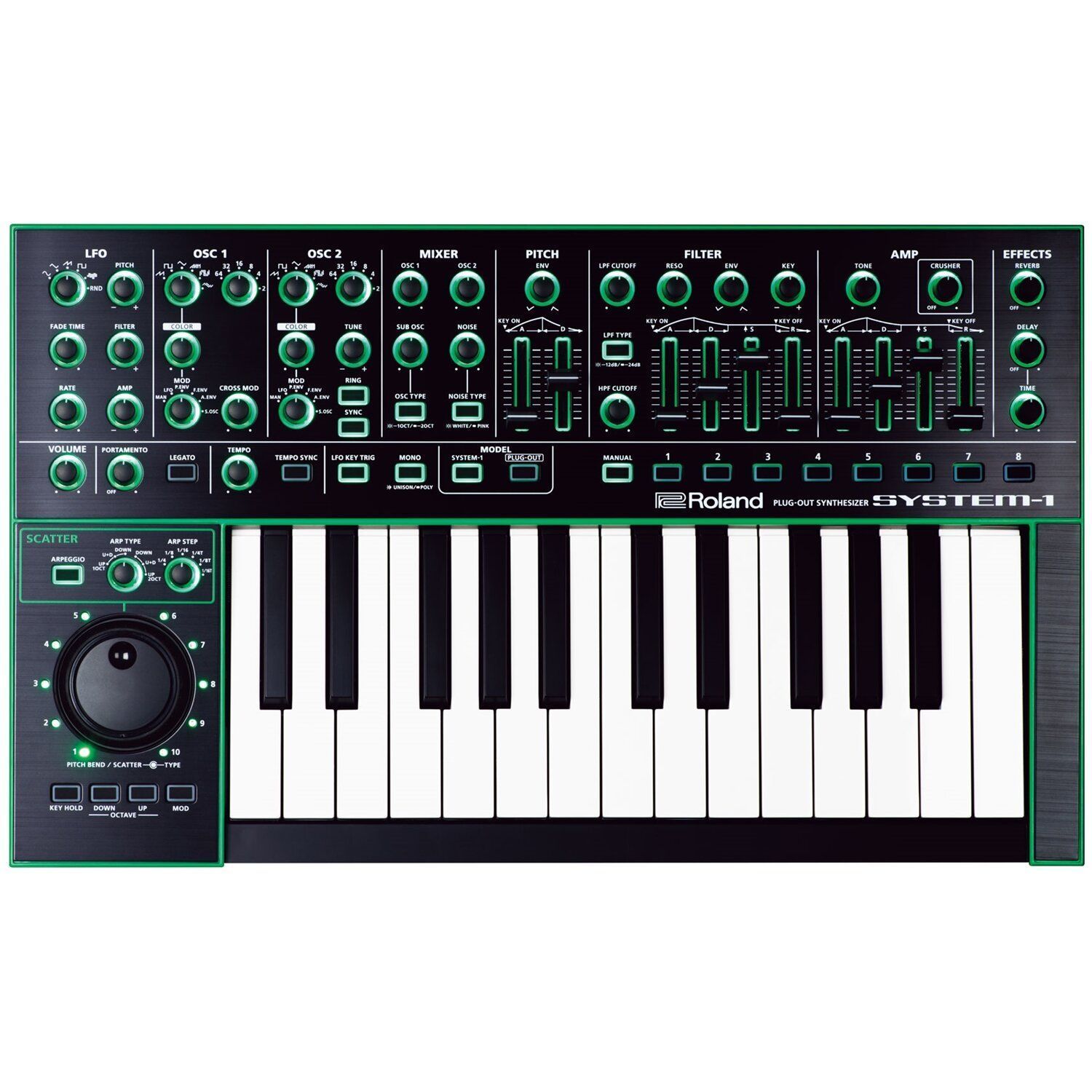 鍵盤楽器 Roland AIRA SYSTEM-1 Синтезатор Roland Aira System-1 — купить от официального