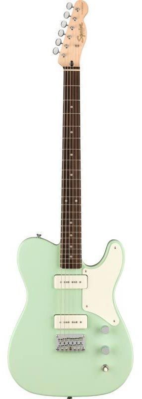 SQUIER by FENDER PARANORMAL CABRONITA BARITONE TELECASTER LRL SURF GREEN Электрогитара SQ-0178 фото