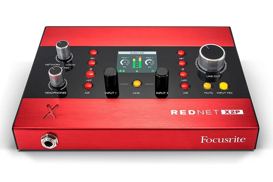 FOCUSRITE RedNet X2P Попередній підсилювач мікрофонний фото 4