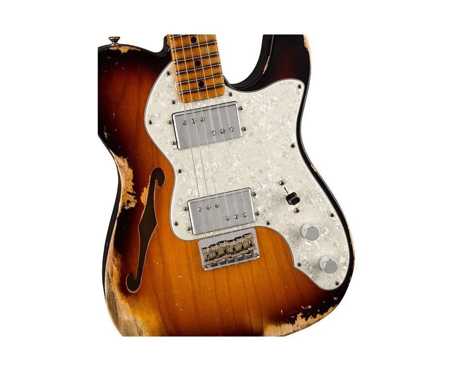 FENDER CUSTOM SHOP 1972 TELE THINLINE CUSTOM JOURNEYMAN RELIC LTD (custom built) Электрогитара FE-0296 фото