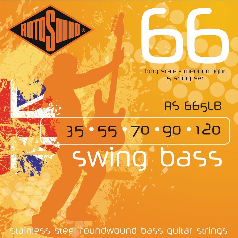 Струни ROTOSOUND RS665LB RS-0415 фото