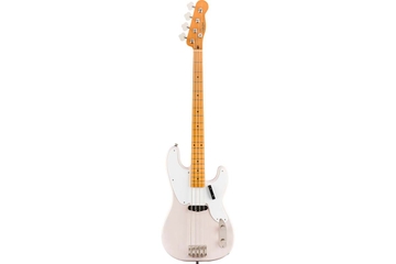 SQUIER by FENDER CLASSIC VIBE '50S PRECISION BASS MAPLE FINGERBOARD WHITE BLONDE Бас-гитара фото 1