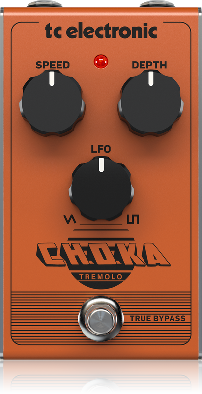 Педаль ефектів TC Electronic CHOKA TREMOLO TE-0164 фото