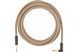 FENDER 18.6' ANGLED FESTIVAL INSTRUMENT CABLE PURE HEMP NATURAL Кабель інструментальний FE-0153 фото 1