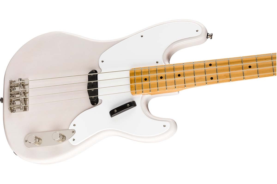 SQUIER by FENDER CLASSIC VIBE '50S PRECISION BASS MAPLE FINGERBOARD WHITE BLONDE Бас-гітара фото 2