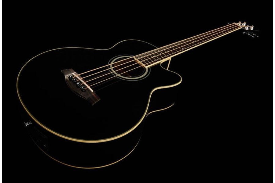 IBANEZ AEB8E BLACK Бас-гітара акустична IB-0048 фото