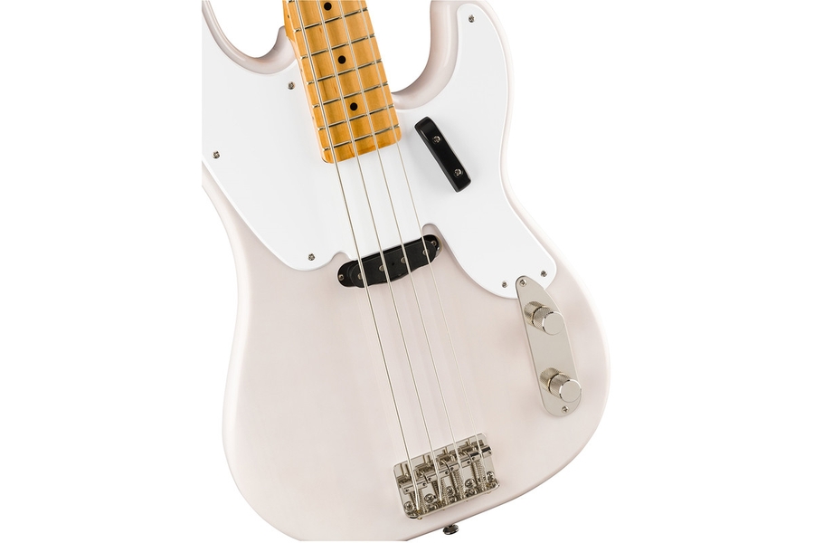 SQUIER by FENDER CLASSIC VIBE '50S PRECISION BASS MAPLE FINGERBOARD WHITE BLONDE Бас-гітара фото 5
