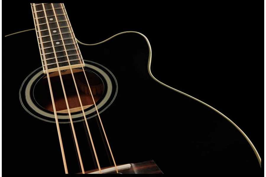 IBANEZ AEB8E BLACK Бас-гітара акустична фото 3