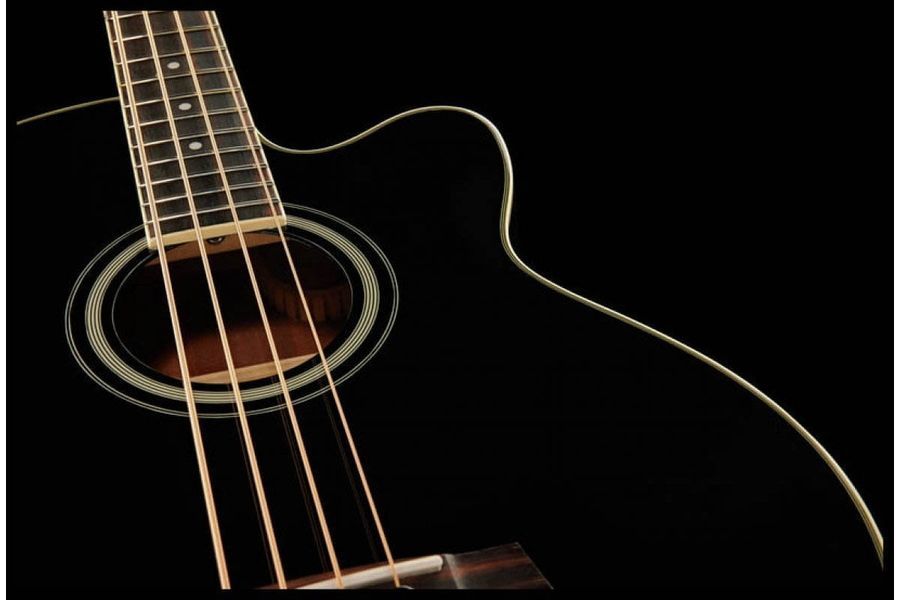 IBANEZ AEB8E BLACK Бас-гітара акустична IB-0048 фото