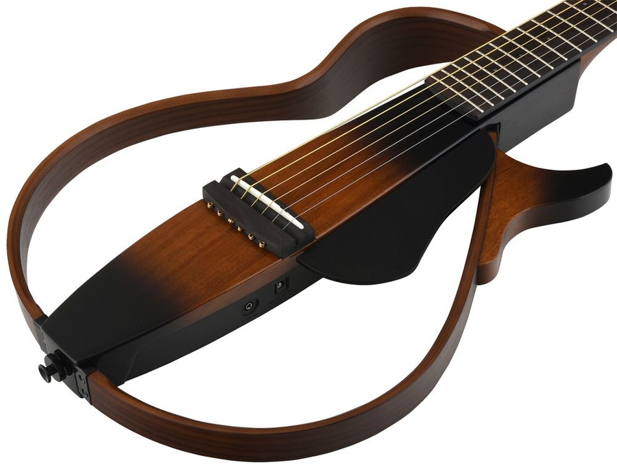 "Тихая" гитара YAMAHA SLG200S TOBACCO BROWN SUNBURST фото 2