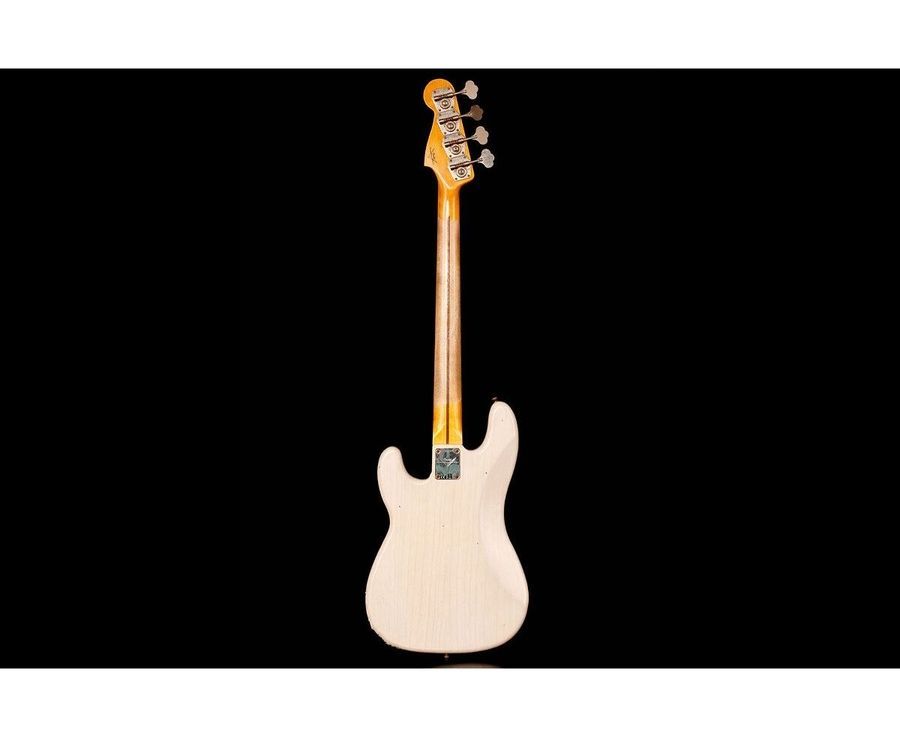 FENDER CUSTOM SHOP 1959 PRECISION BASS JOURNEYMAN RELIC AGED WHITE BLONDE Бас-гітара FE-0290 фото