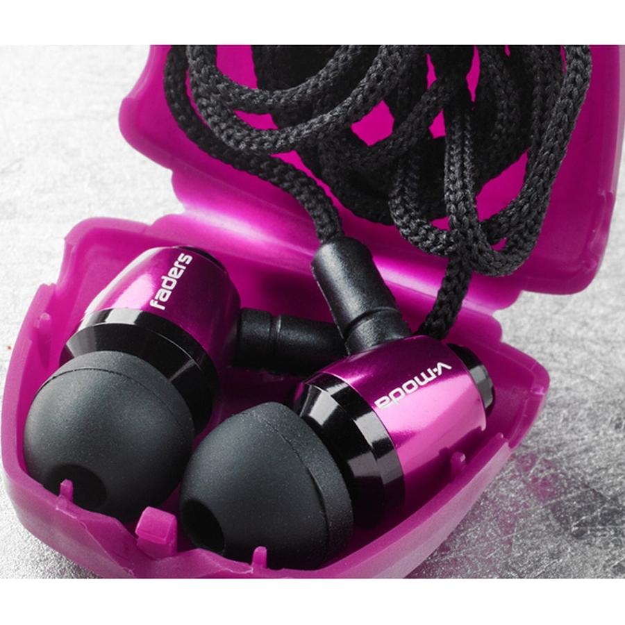 Міні навушники V-Moda Faders VIP - Electro Pink EA-VFD-PK фото 3
