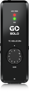 Аудиоинтерфейс TC Helicon GO Solo фото 1