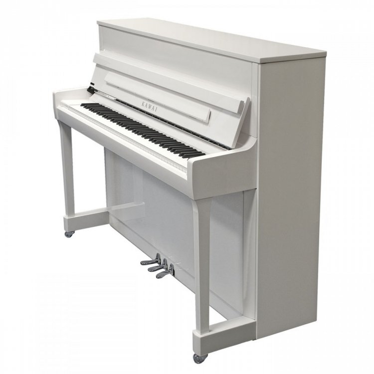 Акустическое пианино KAWAI K200 ATX3 WHP с цифровым модулем фото 2