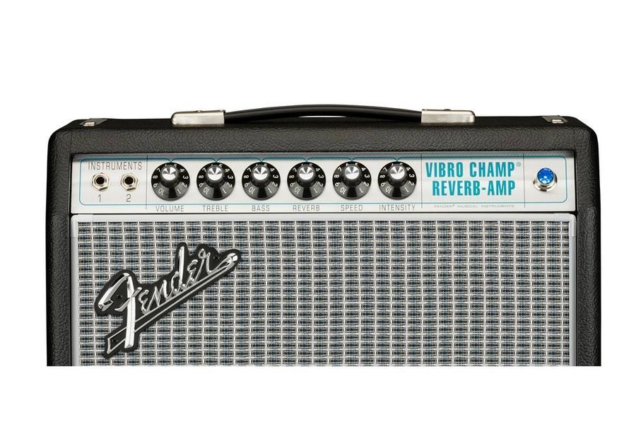 FENDER '68 CUSTOM VIBRO CHAMP REVERB Гітарний комбопідсилювач FE-0164 фото