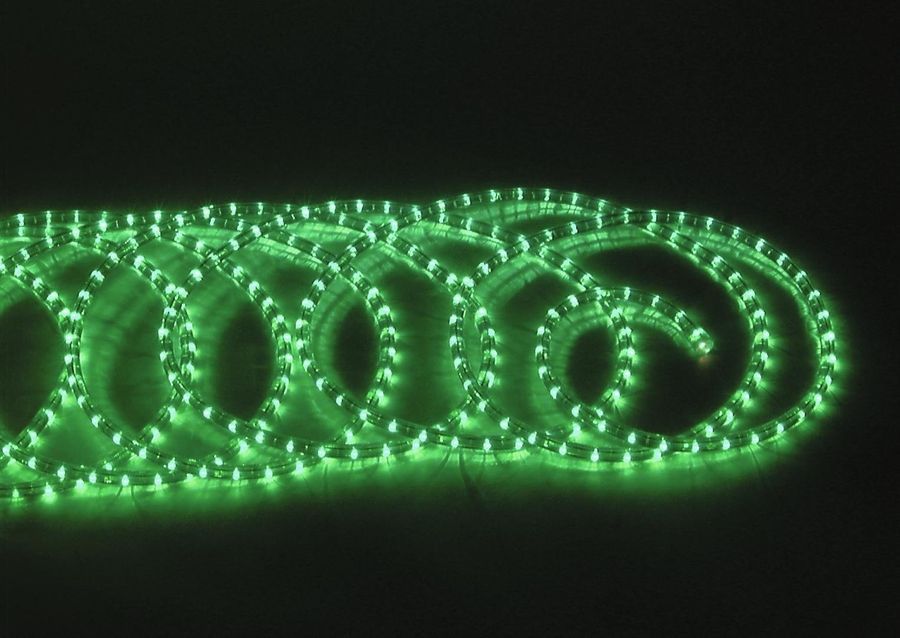 EUROLITE RUBBERLIGHT RL1-230V green 9m EL-1430 фото