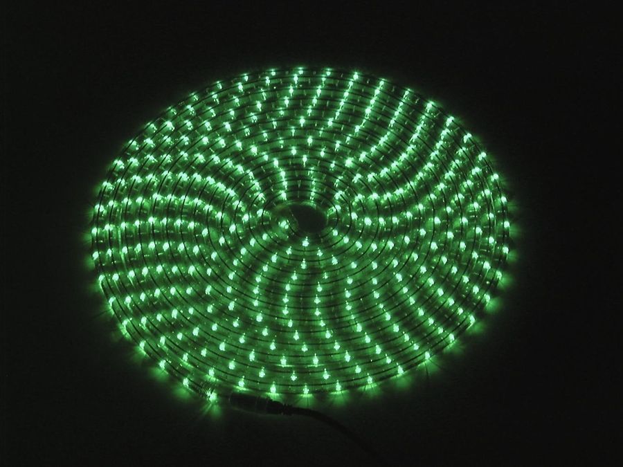 EUROLITE RUBBERLIGHT RL1-230V green 9m EL-1430 фото