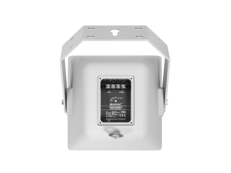 Інсталяційна акустична система OMNITRONIC ODX-206T 100V білий OM-1189 фото