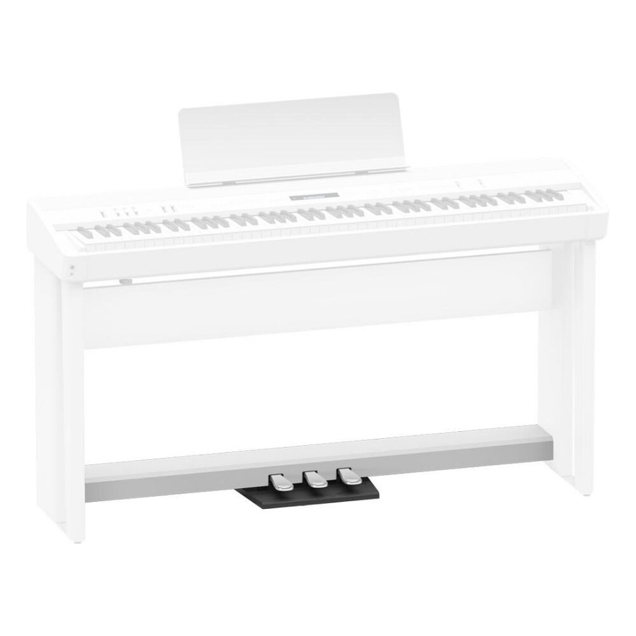 Блок педалей для пианино Roland KPD-90-WH фото 1
