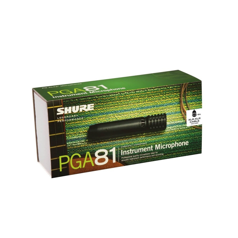 Інструментальний мікрофон Shure PGA81 XLR фото 5