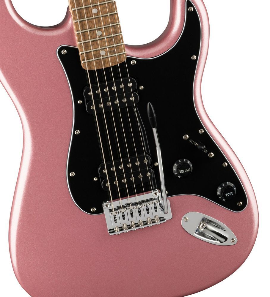 SQUIER by FENDER AFFINITY SERIES STRATOCASTER HH LR BURGUNDY MIST Электрогитара SQ-0074 фото