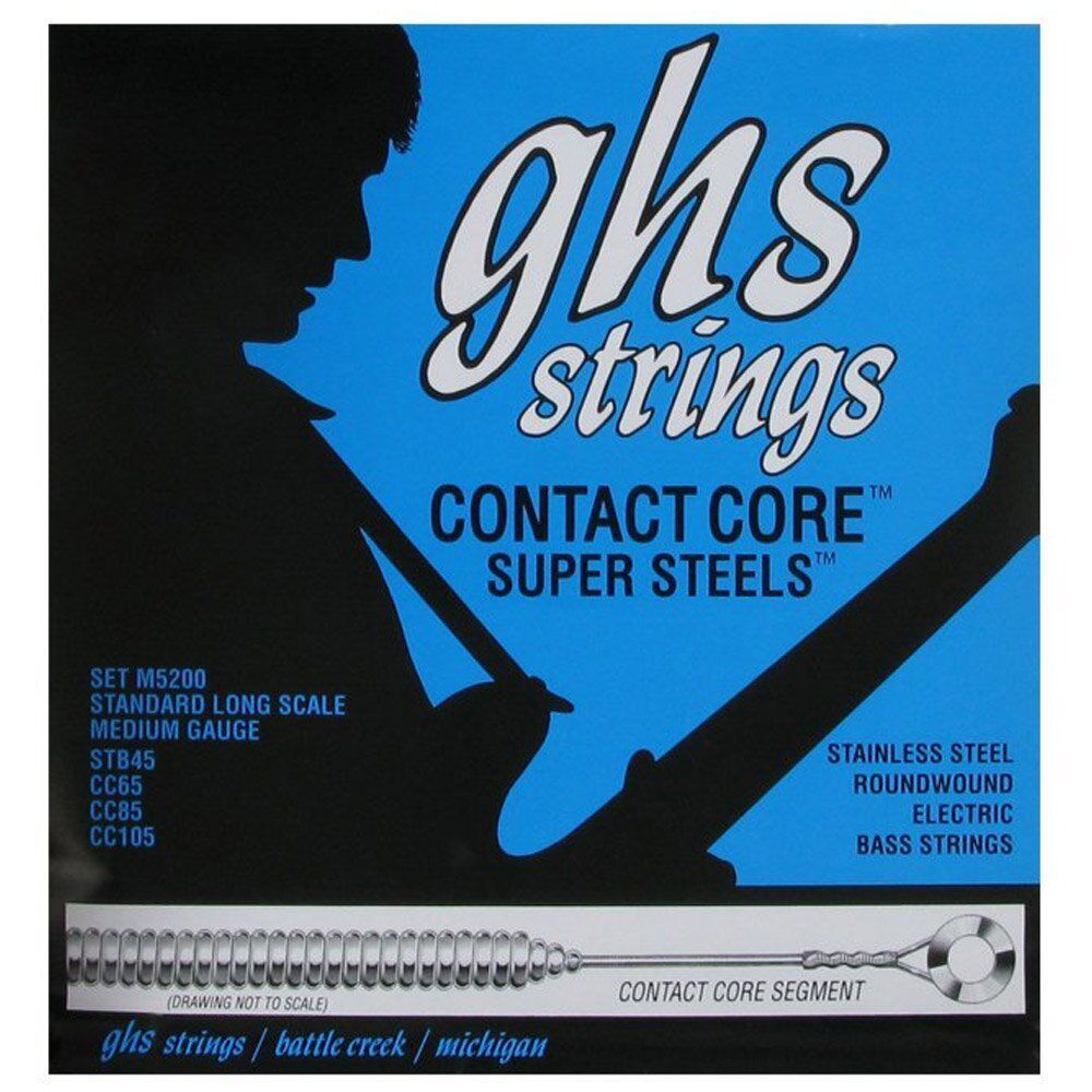 Струны для бас-гитары GHS 5M CC GH-0072 фото