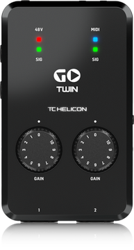 Аудиоинтерфейс TC Helicon GO Twin фото 1