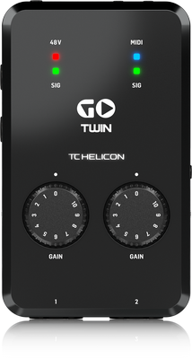 Аудіоінтерфейс TC Helicon GO Twin фото 1