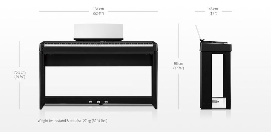 Цифрове піаніно Kawai ES520B чорне KA-0163 фото