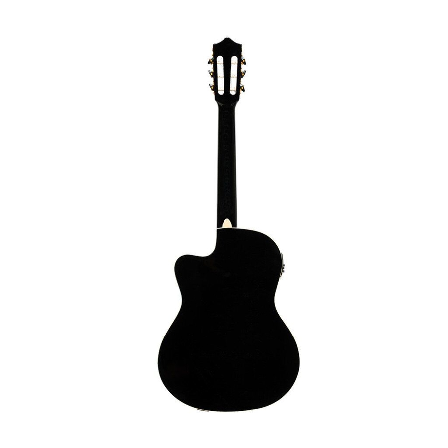 Классическая гитара с датчиком Stagg SCL60 TCE-BLK фото 2