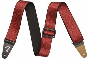 FENDER STRAP 2" ICON STRAP TELE BURGUNDY Ремінь гітарний FE-0581 фото