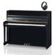 Акустическое пианино с встроенной системой "тихой" игры KAWAI K200ATX4 M/PEP, Черный полированный