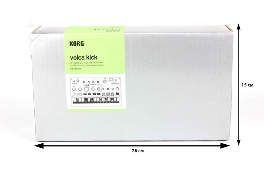 KORG VOLCA-KICK Синтезатор аналоговий фото 1