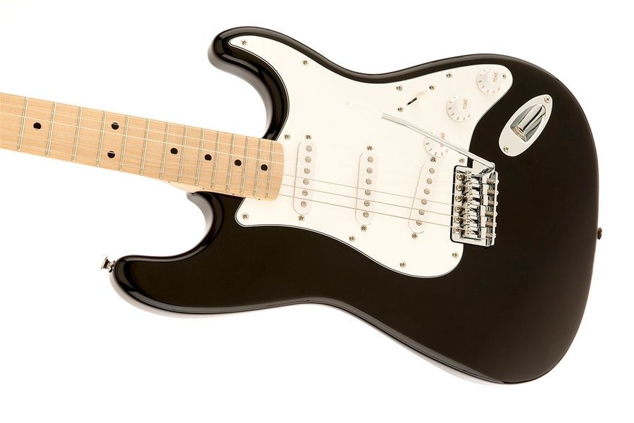 SQUIER by FENDER AFFINITY STRATOCASTER MN BK Электрогитара SQ-0026 фото