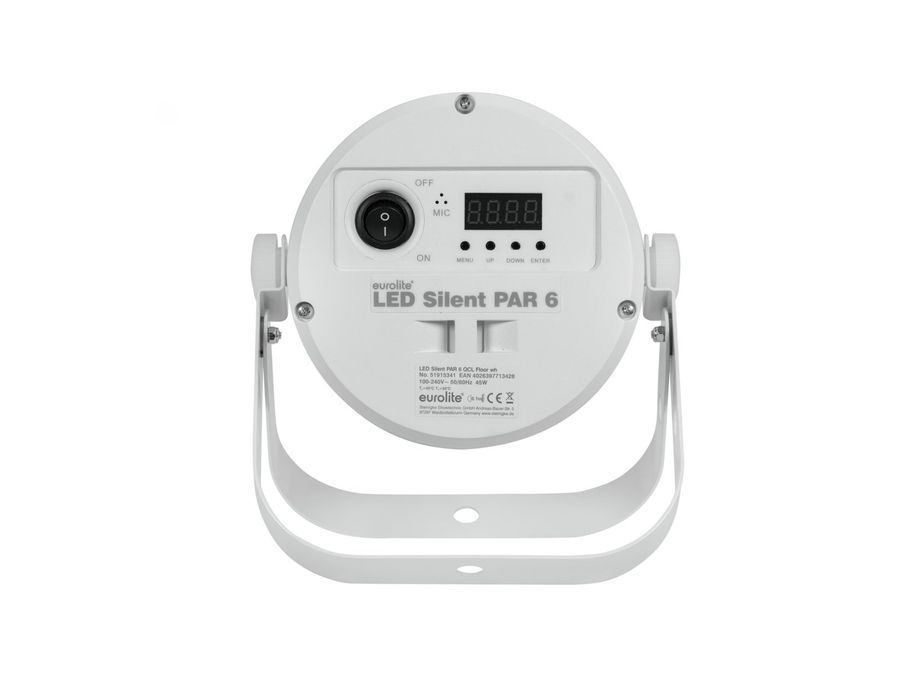 EUROLITE LED Silent Par 6 QCL Floor wh EL-1027 фото