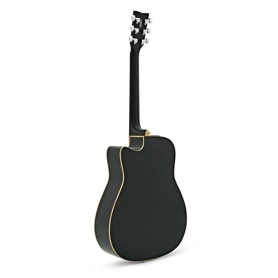 Електроакустична гітара Yamaha FX370C (Black) YA-0105 фото