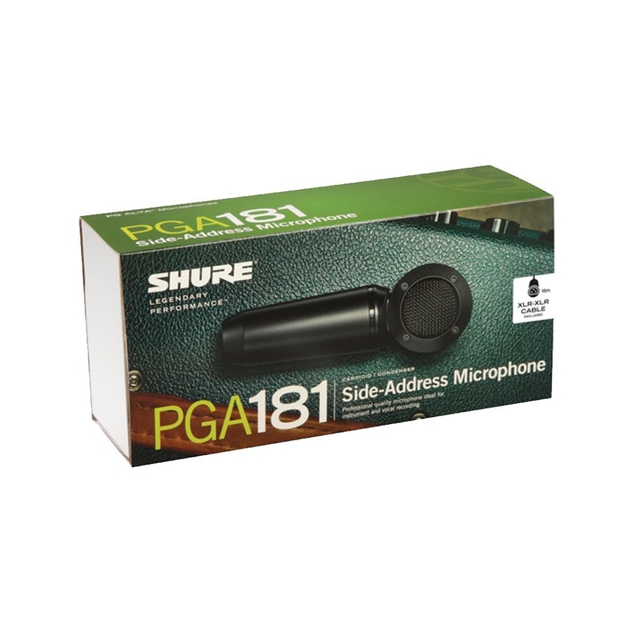 Инструментальный микрофон Shure PGA181 XLR фото 5