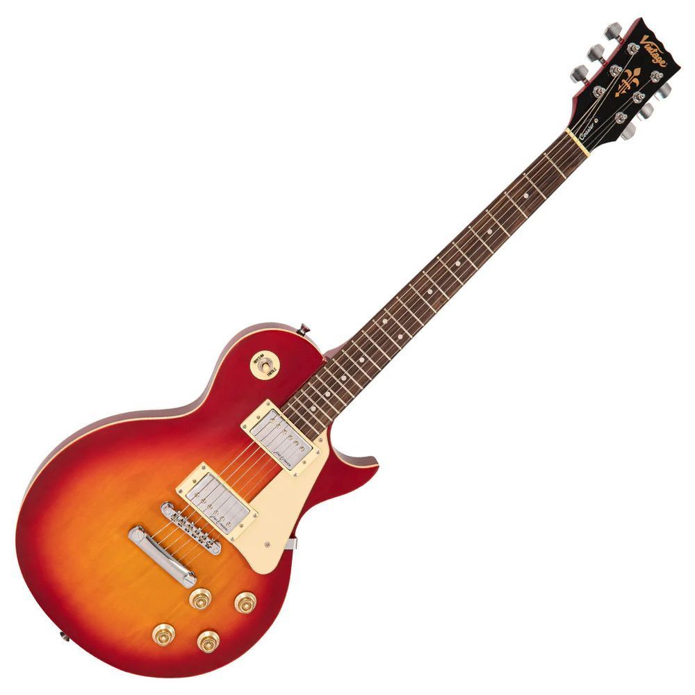Электрогитара Vintage V10CSB Coaster Series цвет Cherry Sunburst VN-0219 фото