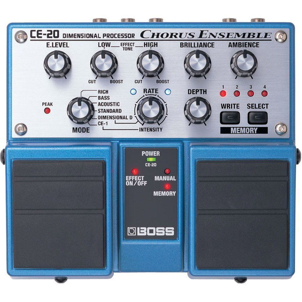 Двойная педаль хорус для гитары Boss CE 20 Chorus Ensemble BO-0035 фото