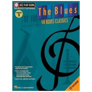 The Blues Jazz Play-Along Volume 3 Hal Leonard 841646 Ноти фото 1